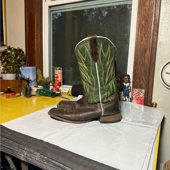 Cody James Green Cowboy Boots Sz 10.5 D - Picture 2 of 7